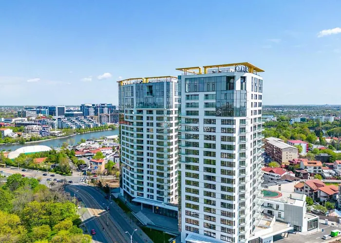 One Verdi Park Exclusive Apartments - Panoramic View & Private Parking Bucureşti